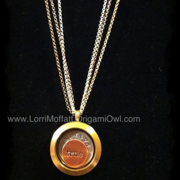 Origami Owl 24-26" 2mm Gold Rolo Chain NEW - Picture 4 of 5